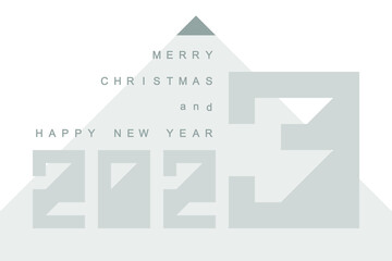 Happy New Year 2023 design.