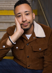 Portrait of a young man