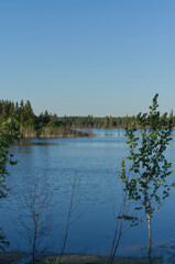 An Evening At Astotin Lake