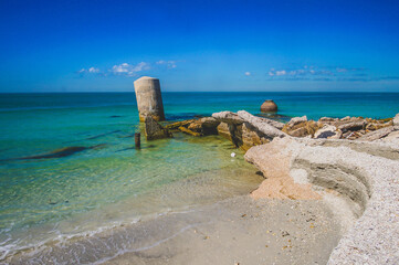 Ruins of Fort Dade on Egmont Key