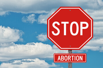 Stop Abortion Sign
