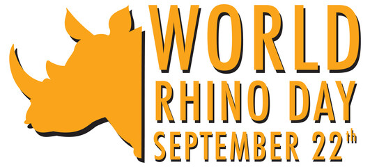 World Rhino Day September 22