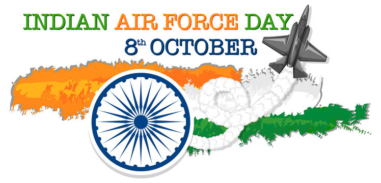 Indian Air Force Day Poster