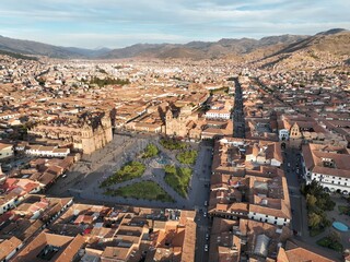 Downtown Cusco Peru, Near the Plaza de Armas and Cathedral