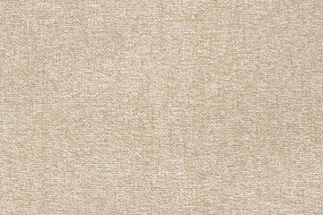 Brown fabric texture background, seamless pattern of natural textile.