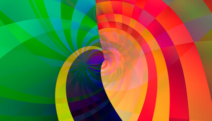 Fototapeta premium Abstract multi-colored fantasy background. Design, art