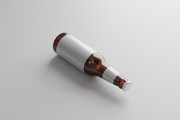 Long Neck Soda Pop Beer Bottle Mockups