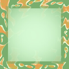 和風金粉和紙イメージフレーム