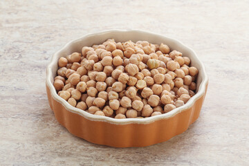 Dry Chickpea beans for cooking
