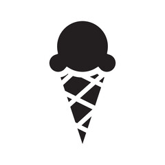 ice cream icon vector design template