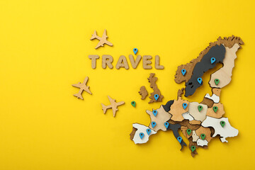 Concept of travel and adventure, traveller lifestyle