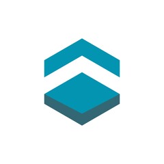 Cube business vector