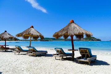 A beautiful Tropical Beach in Lombok, Indonnesia