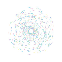 abstract colorful circle vector background illustration 