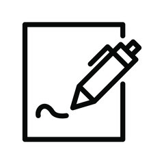 Pen icon template