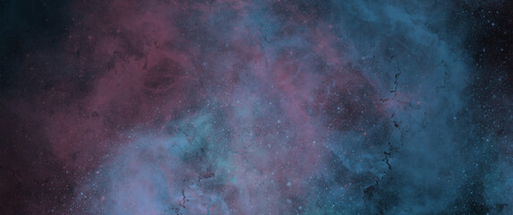 Naklejka na ściany i meble Universe wallpaper. Galaxy with stars and space dust in the universe. Nebula background