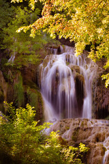 Fototapeta na wymiar Krushuna Waterfalls in springtime near the city of Lovech, Bulgaria