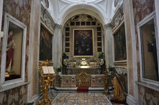Capri - Cappella della Madonna del Rosario della Chiesa di Santo Stefano