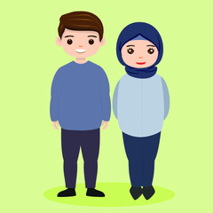 illustration of a family