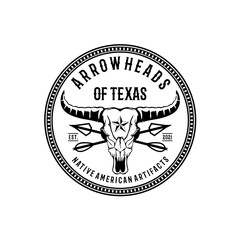 bull head logo design vector