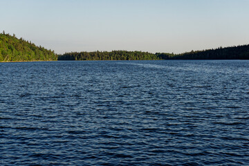 a lake in the acadia national park