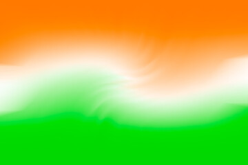 abstract decorative indian flag theme background, indian flag tricolor gradient background