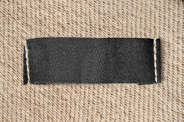 Blank clothing label