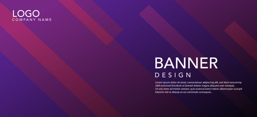 Fototapeta premium Abstract purple background, banner 