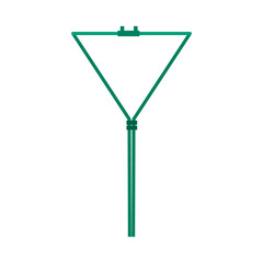 Illustration of a oxygen nasal cannula.
