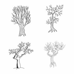 dry old tree