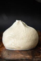 fresh buratta cheese food snack burratina meal on the table copy space food background 