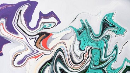 an abstract design with light colors with white background