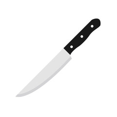 chef knife flat design vector illustration