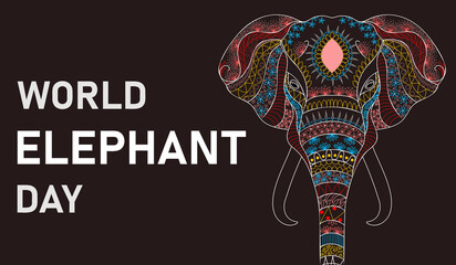World elephant day.