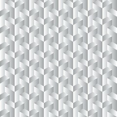 Silver abstract Geomatric Seamless Vector Pattern Background. Polygon pattern