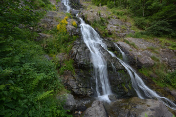 The Todtnau Waterfall in the Black Forest in Germany.