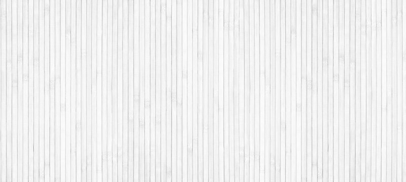 White wooden surface widescreen texture. Natural bamboo light backdrop. Whitewashed wood slat large background