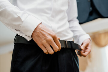 person holding a suitcase
