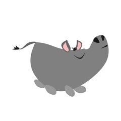 Vector clipart of animals and insects isolated on white background