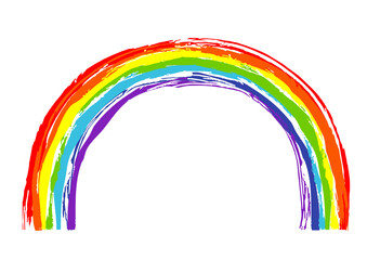 Arc of Rainbow, vector, illustration 