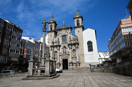 L'église Saint-Georges de La Corogne en Galice