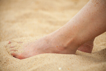 legs, woman, body, outdoor, swimsuit, beach, summer, female, young, holiday, sea, sand, sitting, shore, vacation, outside, relax, rest, seaside, swimwear, lifestyle, coast, tan, sunlight, caucasian, s