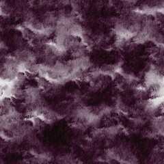 Watercolor purple background.  Watercolor background with spots. Pattern