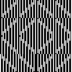 Square shape in black and white color form a pattern to be striped,fashion art design