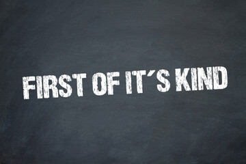 First of it´s kind