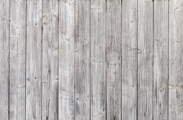 The surface is made of old, gray boards. Background image, texture - obrazy, fototapety, plakaty