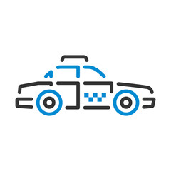 Taxi Car Icon