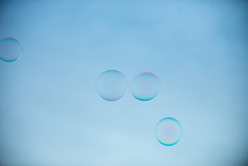 空とシャボン玉