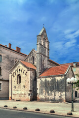 Fototapeta na wymiar Church of John the Baptist in Trogir, Croatia