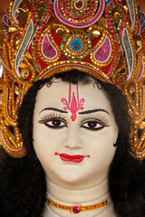 Fototapeta na wymiar Hindu Goddess statue